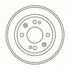 Image de Tambour De Frein 2379-S Abs Abs 2379s Mg;Rover