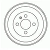 Image de Tambour De Frein 2496-S Abs Abs 2496s Suzuki