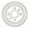 Image de Tambour De Frein 3226-S Abs Abs 3226s Fiat;Lancia