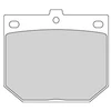 Image de Kit De Plaquettes De Frein, Frein À Disque 36078 Abs Abs 36078 Nissan