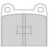 Image de Kit De Plaquettes De Frein, Frein À Disque 36088 Abs Abs 36088 Audi;Volkswagen