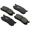 Image de Kit De Plaquettes De Frein, Frein À Disque 36672 Abs Abs 36672 Ford Usa;Mazda