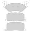 Image de Kit De Plaquettes De Frein, Frein À Disque 36711 Abs Abs 36711 Toyota