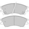 Image de Kit De Plaquettes De Frein, Frein À Disque 36738 Abs Abs 36738 Subaru