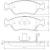 Image de Kit De Plaquettes De Frein, Frein À Disque 37018 Abs Abs 37018 Kia