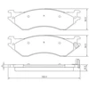 Image de Kit De Plaquettes De Frein, Frein À Disque 38702 Abs Abs 38702 Dodge;Lincoln