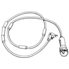 Image de Contact D'Avertissement, Usure Des Plaquettes De Frein 39510 Abs Abs 39510 Opel;Vauxhall