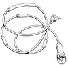 Image de Contact D'Avertissement, Usure Des Plaquettes De Frein 39516 Abs Abs 39516 Opel
