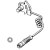 Image de Contact D'Avertissement, Usure Des Plaquettes De Frein 39580 Abs Abs 39580 Mercedes-Benz