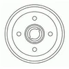 Image de Tambour De Frein 5125-S Abs Abs 5125s Opel;Vauxhall