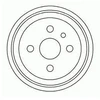 Image de Tambour De Frein 5128-S Abs Abs 5128s Bedford;Daewoo;Opel;Vauxhall