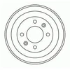 Image de Tambour De Frein 5255-S Abs Abs 5255s Citroen;Peugeot