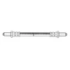 Image de Flexible De Frein 3377 Abs Abs Sl3377 Land Rover;Lotus