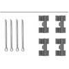 Image de Kit D'Accessoires, Plaquette De Frein À Disque Abs 0969q Alfa Romeo;Austin;Ford;Iveco;Land Rover;Rover