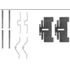 Image de Kit D'Accessoires, Plaquette De Frein À Disque Abs 0974q Daihatsu;Hyundai;Mitsubishi;Toyota