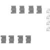 Image de Kit D'Accessoires, Plaquette De Frein À Disque Abs 1133q Toyota