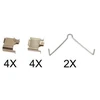 Image de Kit D'Accessoires, Plaquette De Frein À Disque Abs 1166q Mazda