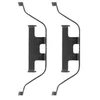 Image de Kit D'Accessoires, Plaquette De Frein À Disque Abs 1201q Bmw;Land Rover