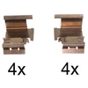 Image de Kit D'Accessoires, Plaquette De Frein À Disque Abs 1298q Abarth;Alfa Romeo;Audi;Citroen;Fiat;Ford;Honda;Lancia;Mercedes-Benz;Opel;Peugeot;Skoda;Toyota;Vauxhall;Volkswagen