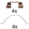 Image de Kit D'Accessoires, Plaquette De Frein À Disque Abs 1292q Mazda