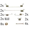 Image de Kit D'Accessoires, âchoire De Frein Abs 0802q Mazda