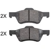 Image de Kit De Plaquettes De Frein, Frein À Disque 37673 Abs Abs 37673 Ford;Ford Usa;Mazda