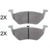 Image de Kit De Plaquettes De Frein, Frein À Disque 37674 Abs Abs 37674 Ford;Ford Usa;Mazda