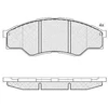 Image de Kit De Plaquettes De Frein, Frein À Disque 37684 Abs Abs 37684 Toyota