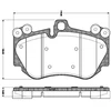Image de Kit De Plaquettes De Frein, Frein À Disque 37693 Abs Abs 37693 Lamborghini;Porsche