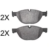 Image de Kit De Plaquettes De Frein, Frein À Disque 37703 Abs Abs 37703 Alpina;Bmw