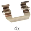 Image de Kit D'Accessoires, Plaquette De Frein À Disque Abs 1693q Kia