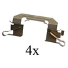 Image de Kit D'Accessoires, Plaquette De Frein À Disque Abs 1626q Nissan