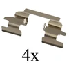 Image de Kit D'Accessoires, Plaquette De Frein À Disque Abs 1625q Nissan;Renault