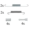 Image de Kit D'Accessoires, Mâchoires De Frein De Stationnement Abs 0826q Daimler;Jaguar