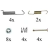 Image de Kit D'Accessoires, Mâchoires De Frein De Stationnement Abs 0821q Mitsubishi