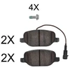 Image de Kit De Plaquettes De Frein, Frein À Disque 37776 Abs Abs 37776 Alfa Romeo