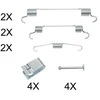Image de Kit D'Accessoires, Mâchoire De Frein Abs 0833q Honda