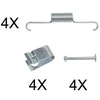 Image de Kit D'Accessoires, Mâchoires De Frein De Stationnement Abs 0884q Honda