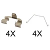 Image de Kit D'Accessoires, Plaquette De Frein À Disque Abs 1607q Mazda
