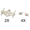 Image de Kit D'Accessoires, Plaquette De Frein À Disque Abs 1710q Hyundai;Kia;Nissan
