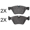 Image de Kit De Plaquettes De Frein, Frein À Disque 37786 Abs Abs 37786 Bmw