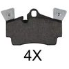 Image de Kit De Plaquettes De Frein, Frein À Disque 37792 Abs Abs 37792 Audi;Porsche