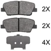 Image de Kit De Plaquettes De Frein, Frein À Disque 37795 Abs Abs 37795 Genesis;Hyundai;Kia;Ssangyong