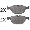 Image de Kit De Plaquettes De Frein, Frein À Disque 37807 Abs Abs 37807 Bmw;Jaguar