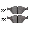 Image de Kit De Plaquettes De Frein, Frein À Disque 36957 Abs Abs 36957 Alpina;Audi;Bentley;Bmw;Chrysler;Mercedes-Benz;Rolls-Royce;Volkswagen