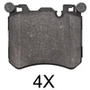 Image de Kit De Plaquettes De Frein, Frein À Disque 37804 Abs Abs 37804 Bmw;Rolls-Royce