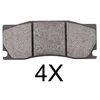 Image de Kit De Plaquettes De Frein, Frein À Disque 37806 Abs Abs 37806 Jaguar
