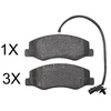 Image de Kit De Plaquettes De Frein, Frein À Disque 37846 Abs Abs 37846 Nissan;Opel;Renault;Vauxhall