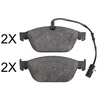 Image de Kit De Plaquettes De Frein, Frein À Disque 37855 Abs Abs 37855 Audi