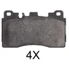 Image de Kit De Plaquettes De Frein, Frein À Disque 37867 Abs Abs 37867 Mercedes-Benz